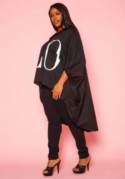 Plus Size High-Low LOVE Graphic Top -Asoph Sales Shop 2020852 001 3