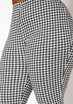 Plus Size Houndstooth Print Sleeveless Two Piece Set -Asoph Sales Shop 2020929 001 7