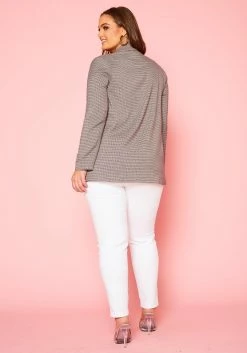 Plus Size Double Breasted Blazer -Asoph Sales Shop 2020973 001 6