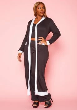 Plus Size Color Trim Three Piece Set 10 Plus Size Color Trim Three Piece Set -Asoph Sales Shop 2020987 001 4