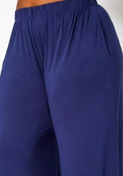 Plus Size Relaxed Fit Top & Flare Pants Set -Asoph Sales Shop 2021006 002 4