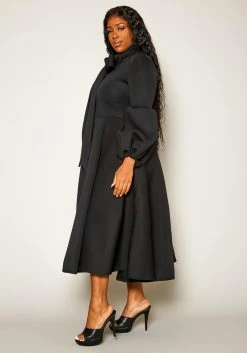 Plus Size Out Of The Ordinary Fit & Flare Dress -Asoph Sales Shop 2021156 004 4