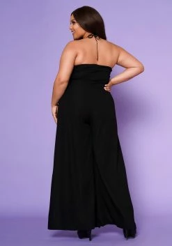 Plus Size Inresistable Tall Flare Leg Jumpsuit -Asoph Sales Shop 2022556 001 4