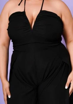 Plus Size Inresistable Tall Flare Leg Jumpsuit -Asoph Sales Shop 2022556 001 5