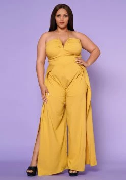 Plus Size Inresistable Tall Flare Leg Jumpsuit