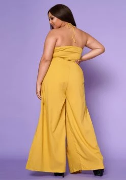 Plus Size Inresistable Tall Flare Leg Jumpsuit -Asoph Sales Shop 2022556 002 3
