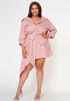 Plus Size Fashion Statement Button Front Dress 8 Plus Size Fashion Statement Button Front Dress -Asoph Sales Shop 2022601 001 1