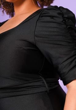 Plus Size Sweetheart Neck Satin Jumpsuit -Asoph Sales Shop 2022654 001 5