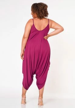 Plus Size Harem Cami Jumpsuit -Asoph Sales Shop 2022665 002 3