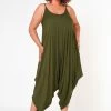 Plus Size Harem Cami Jumpsuit