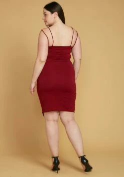 Asoph Plus Size Strappy Crop Top & Skirt Two Piece Set -Asoph Sales Shop 2005459 111 4