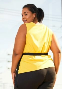 Pleione Plus Size Womens Crepe Wrap Blouse -Asoph Sales Shop 2006693 105 3