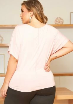 Asoph Plus Size Basic Dolman Sleeve Blouse -Asoph Sales Shop 2016921 119 2