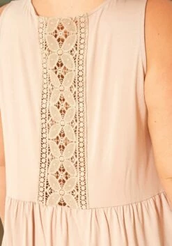 Asoph Plus Size Back Crochet Detail Flare Tank Blouse -Asoph Sales Shop 2016932 118 4