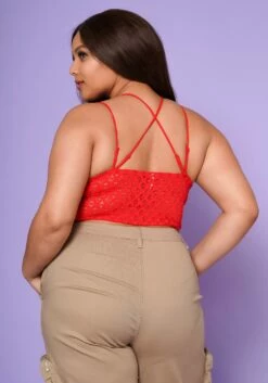 Asoph Plus Size Crochet Cami Crop Top 10 Asoph Plus Size Crochet Cami Crop Top -Asoph Sales Shop 2017515 004 4