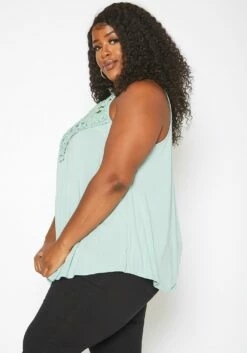 Asoph Plus Size Crochet Hem Cami Top 7 Asoph Plus Size Crochet Hem Cami Top -Asoph Sales Shop 2017631 151 2