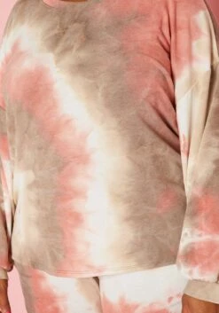 Plus Size Subtle Tie Dye Two Piece Set -Asoph Sales Shop 2018487 386 10
