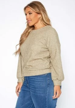 Plus Size Open Back Knit Sweater -Asoph Sales Shop 2019032 125 2