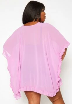 Plus Size Open Front Duster Cardigan -Asoph Sales Shop 2019944 001 3