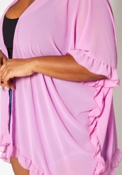 Plus Size Open Front Duster Cardigan -Asoph Sales Shop 2019944 001 4