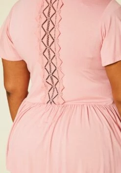 Plus Size Embroidered Peplum Top -Asoph Sales Shop 2019975 002 5