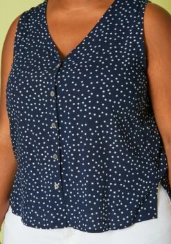 Plus Size Polka Dot Top -Asoph Sales Shop 2019978 002 4
