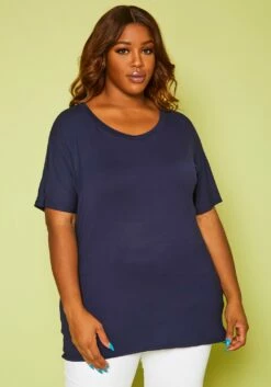 Asoph Plus Size Relaxed Fit Top