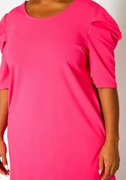 Plus Size Ruffle Short Sleeve Dress -Asoph Sales Shop 2021144 003 6