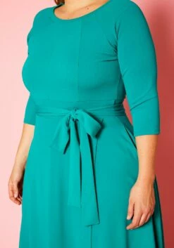 Plus Size Effortless Fit & Flare Maxi Dress -Asoph Sales Shop 2021153 005 5