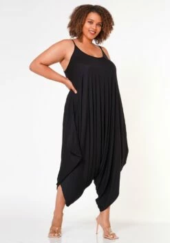 Plus Size Harem Cami Jumpsuit