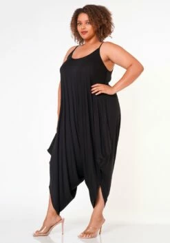 Plus Size Harem Cami Jumpsuit -Asoph Sales Shop 2022665 001 3